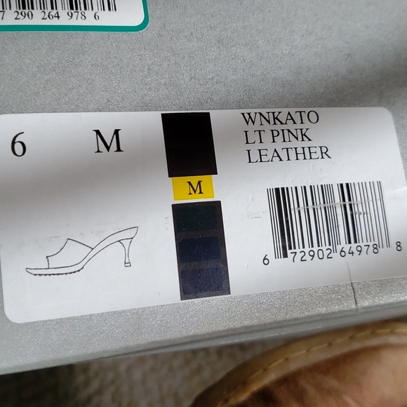 Nine West-WNKATO, light pink, leather size 6 👠 - Picture 5 of 5